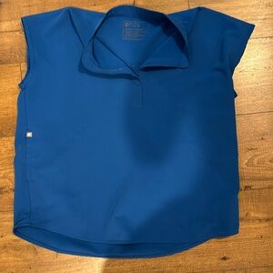 Figs Rafaela Royal Blue top size small